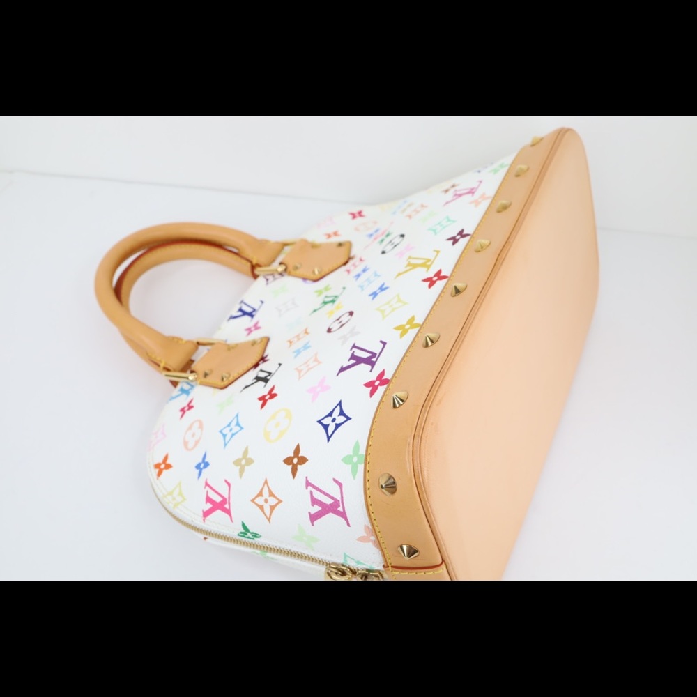 💔SOLD💔 Louis Vuitton Multicolor Alma PM Tote Bag - Picture 12 of 16
